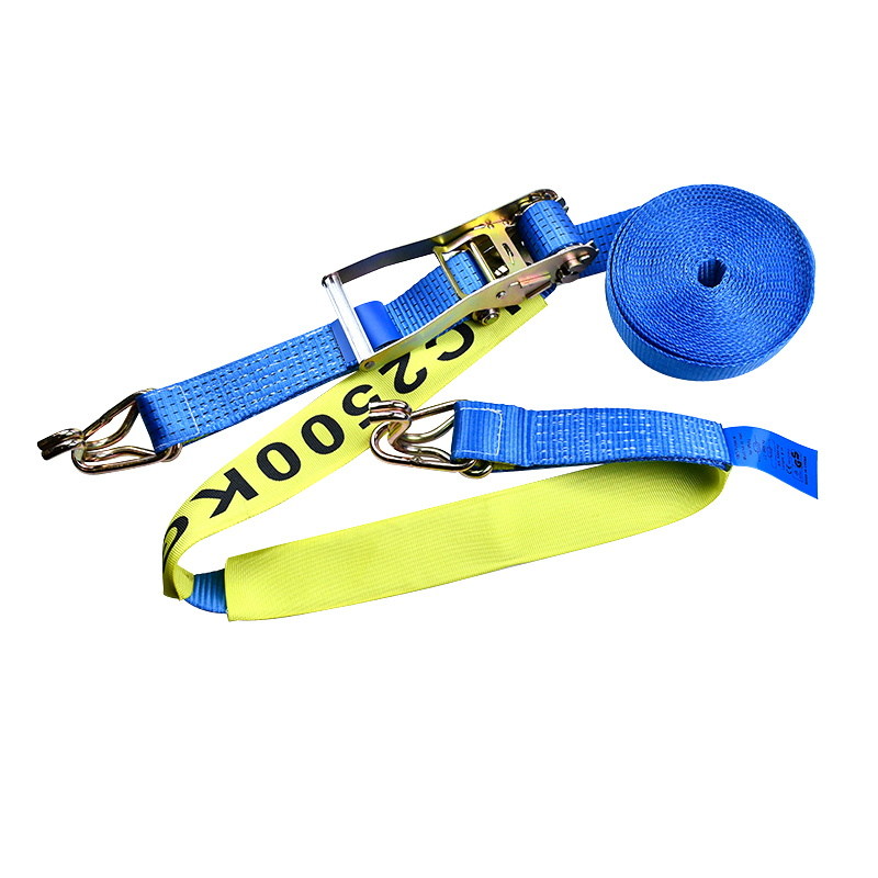 Qolları olan 50 mm Xüsusi Avstraliya Standart Ratchet Yük Bağlama İpləri