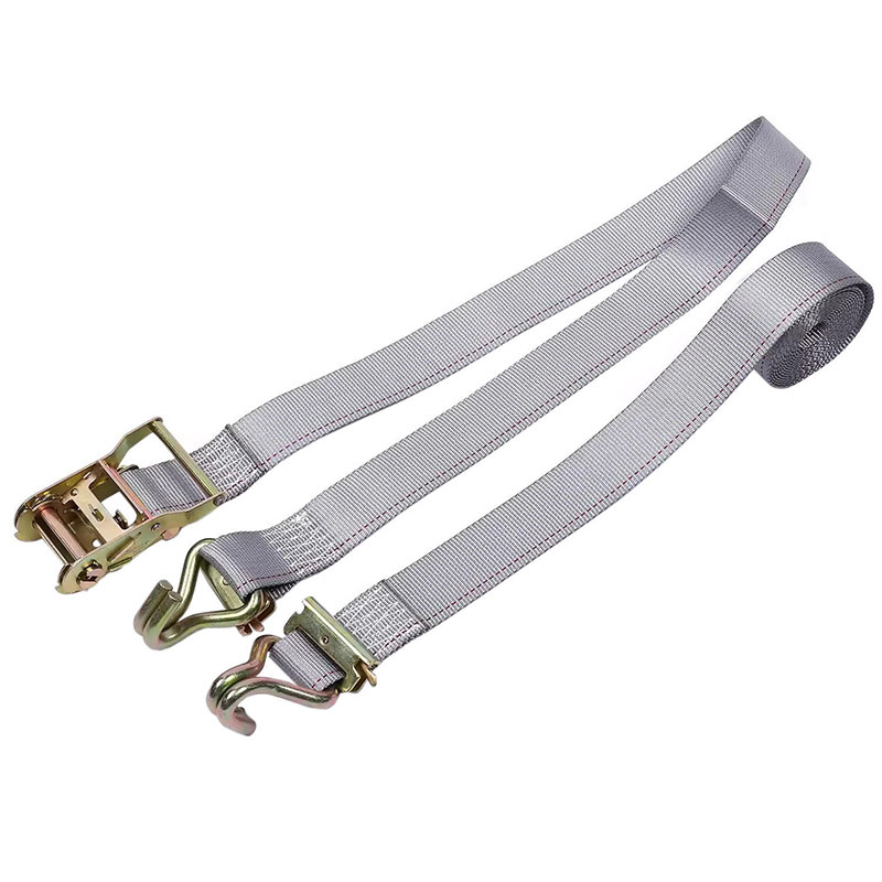 Tel qarmaqlar və yay e-armaturları ilə 2'' X 12' Ağır Yük E-Track Cırcır kəməri