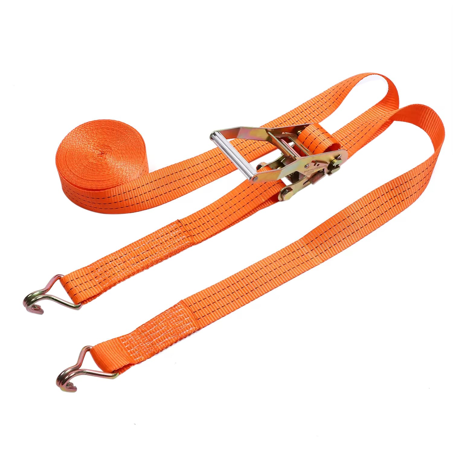 38mm 3T Rəngləndirici Sink Standart Tutacaqlı Yük maşını Ratchet Yük Bağlama Kəməri