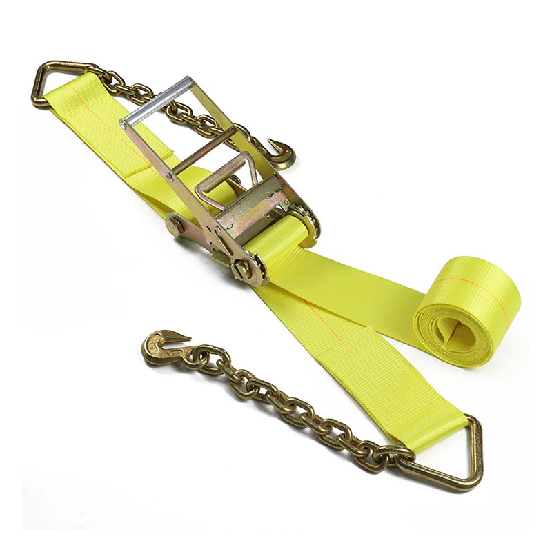 Zəncir Uzantıları ilə 4 INCH Cırcır Kəmər
