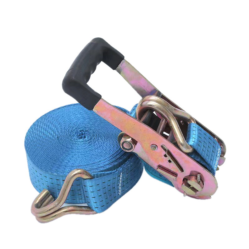 50 mm Yüngül Bule Gərginlik Kəmərləri Yük Maşını Yük Ratchet Toka Qayışları