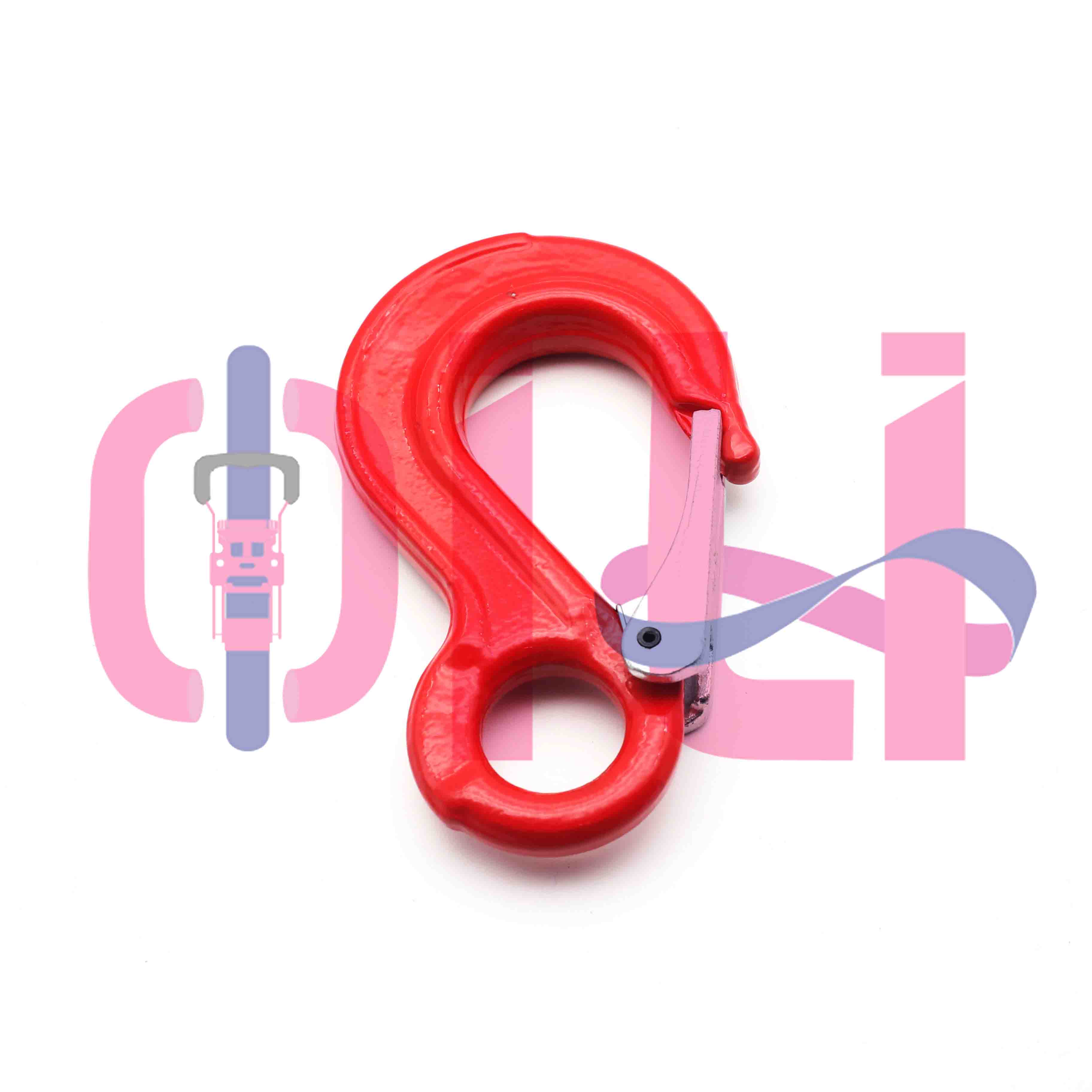 G80 Tənzimlənən Clevis Qarmaqlı Zəncirli Sling Qaldırıcı Zəncirli Sling